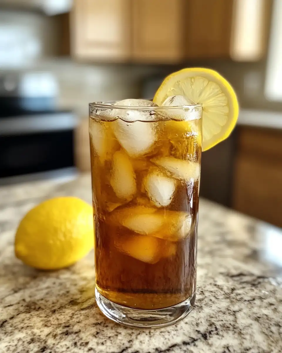 Final dish - Refreshing Arnold Palmer Drink Recipe Non-Alcoholic Delight