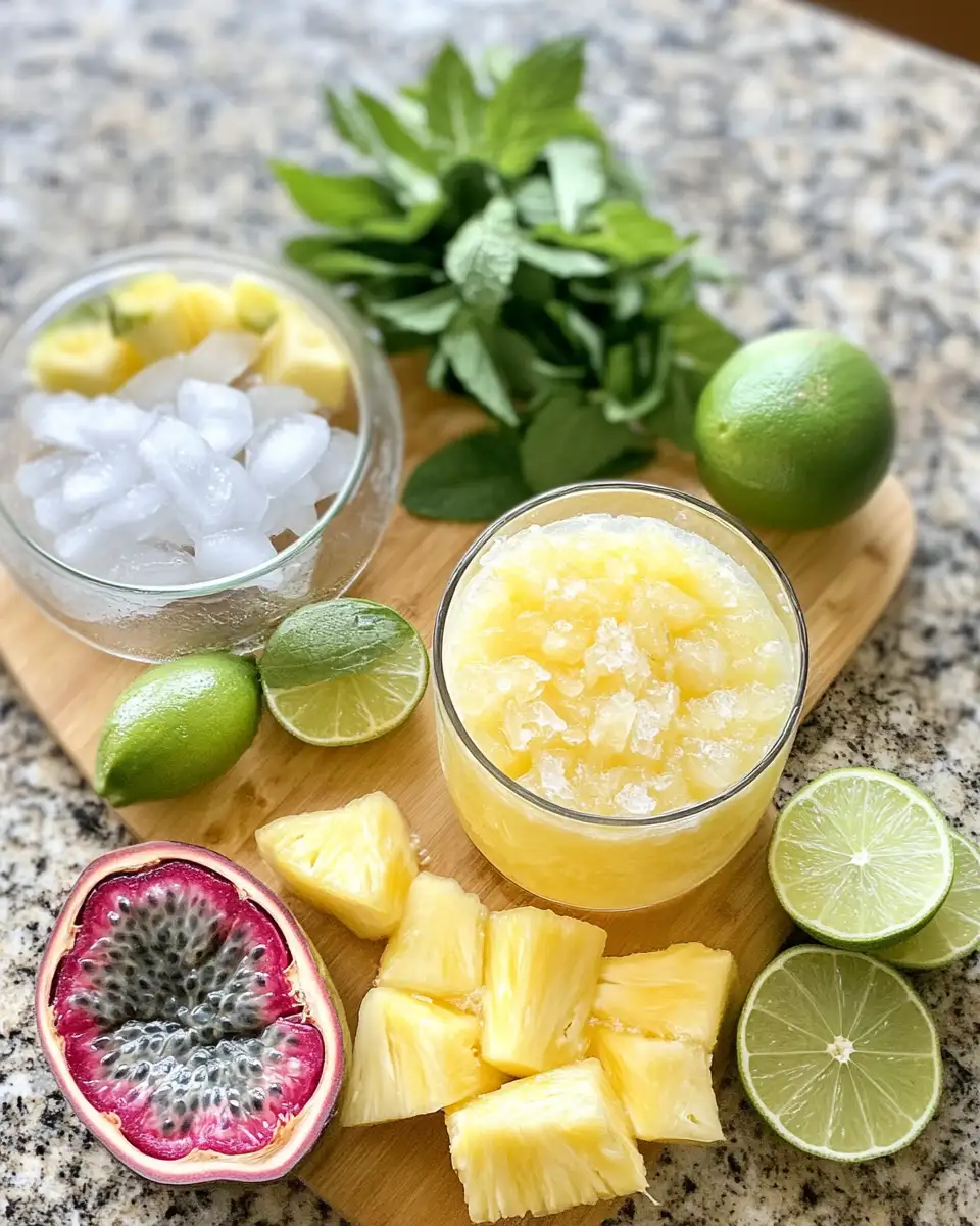 Ingredients for Sip the Flavor of Brazil: Discover Refreshing Non-Alcoholic Drinks