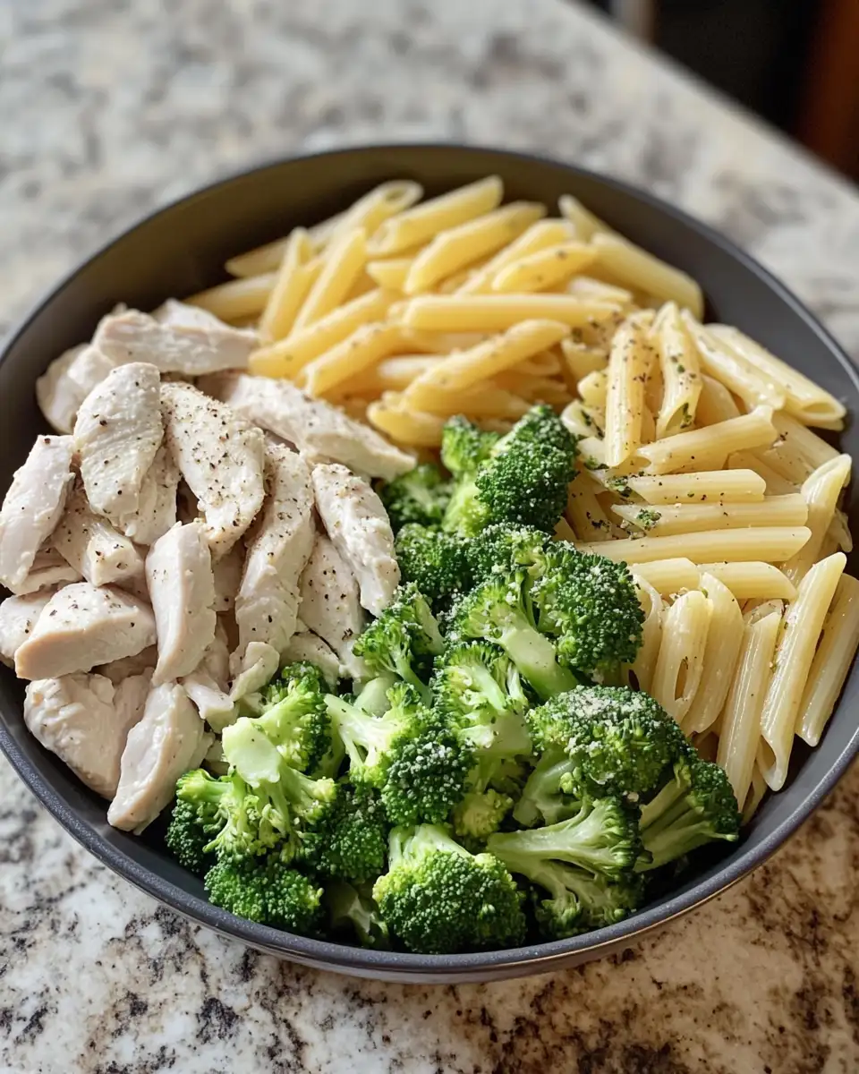 One-Pot Chicken Pasta Magic: Brocc Your Body to Flavor Heaven 4 Ingredients for One-Pot Chicken Pasta Magic: Brocc Your Body to Flavor Heaven