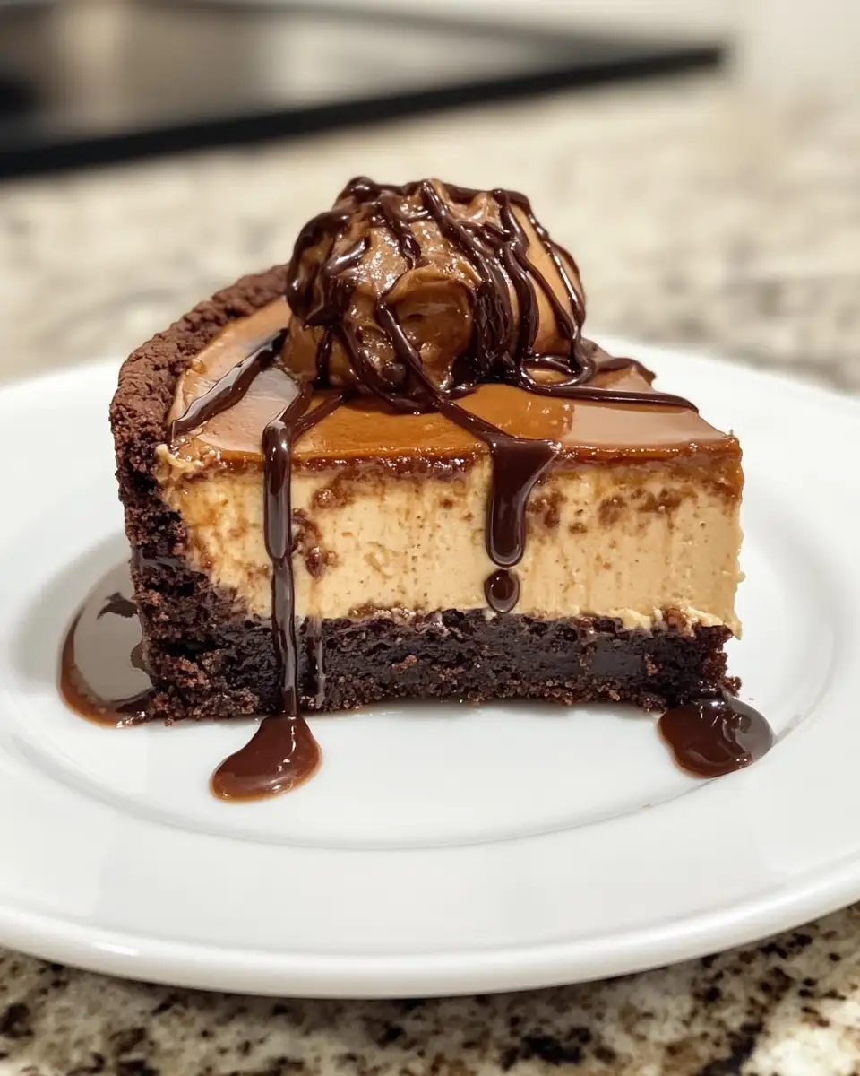 Indulge in Decadence: The Ultimate Caramel Brownie Cheesecake Experience 7 Final dish - Indulge in Decadence: The Ultimate Caramel Brownie Cheesecake Experience