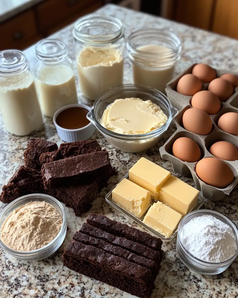 Indulge in Decadence: The Ultimate Caramel Brownie Cheesecake Experience 5 Ingredients for Indulge in Decadence: The Ultimate Caramel Brownie Cheesecake Experience