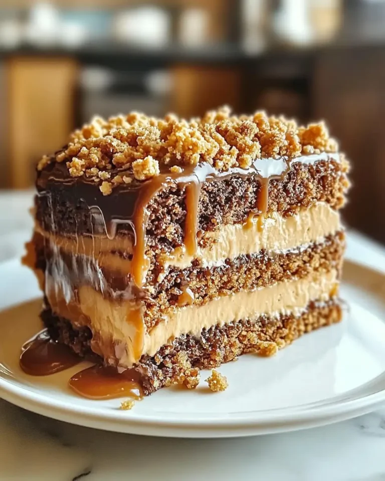 Indulge in the Ultimate Caramel Toffee Crunch Cake Experience - Featured Image