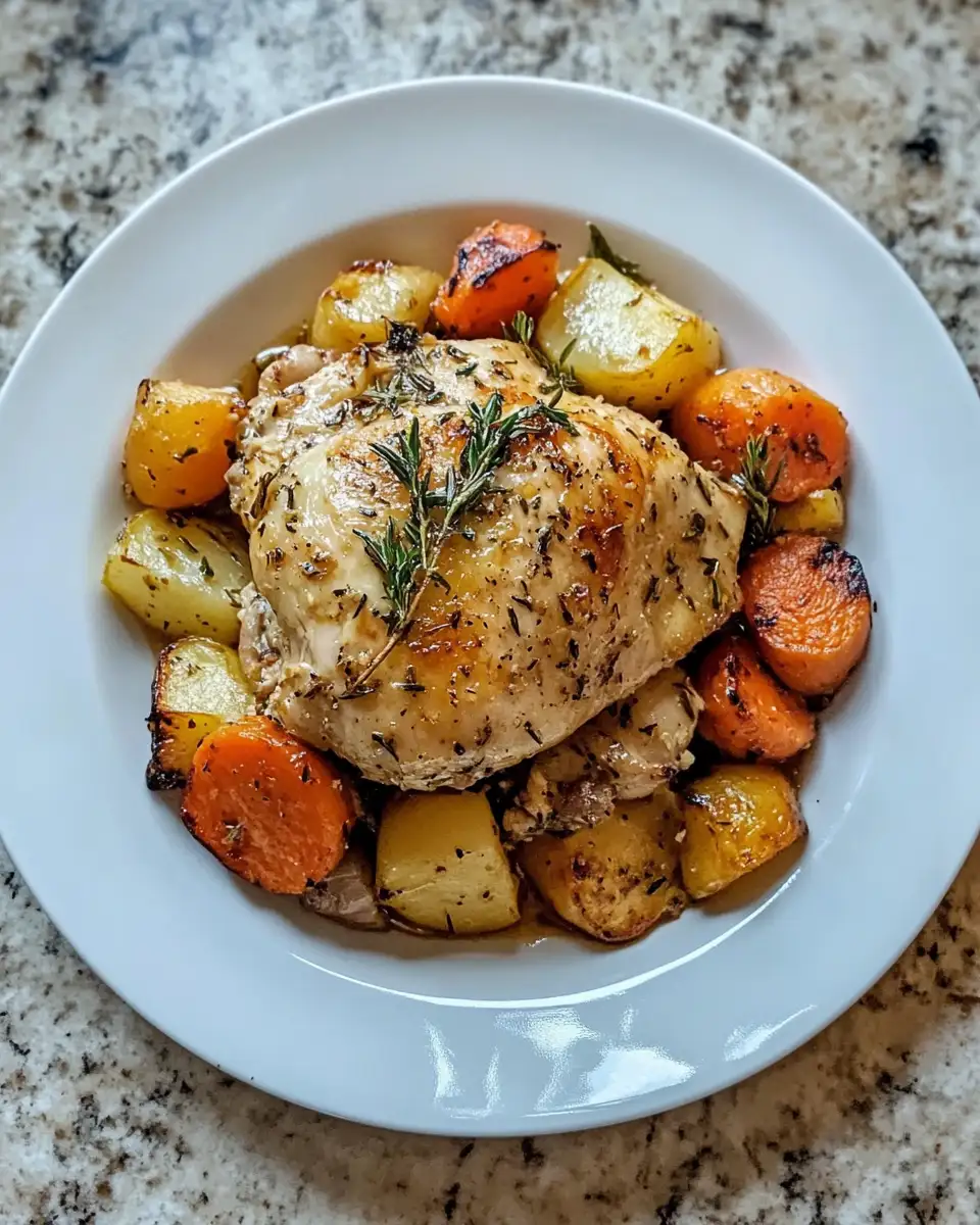 One-Pot Chicken Delight: Easy and Flavorful Recipe for Busy Nights 7 Final dish - One-Pot Chicken Delight: Easy and Flavorful Recipe for Busy Nights
