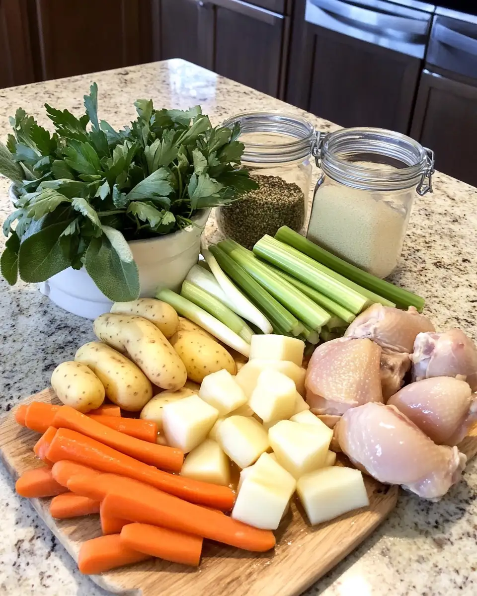 Cozy Comfort: Irresistible Chicken One Pot Stew Recipe 5 Ingredients for Cozy Comfort: Irresistible Chicken One Pot Stew Recipe