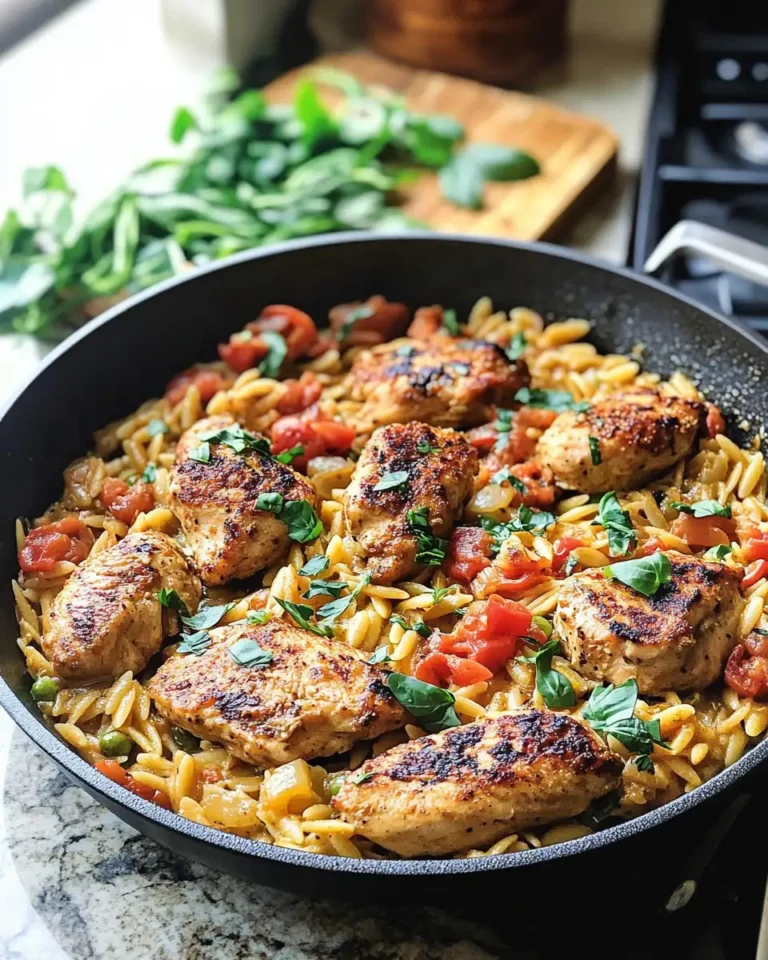 Wholesome Delights: Quick & Easy One-Pot Chicken Orzo Recipe - Featured Image