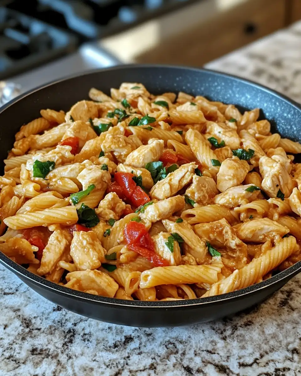 One-Pot Wonders: Irresistible Chicken Pasta Recipes for Easy Weeknight Meals 7 Final dish - One-Pot Wonders: Irresistible Chicken Pasta Recipes for Easy Weeknight Meals