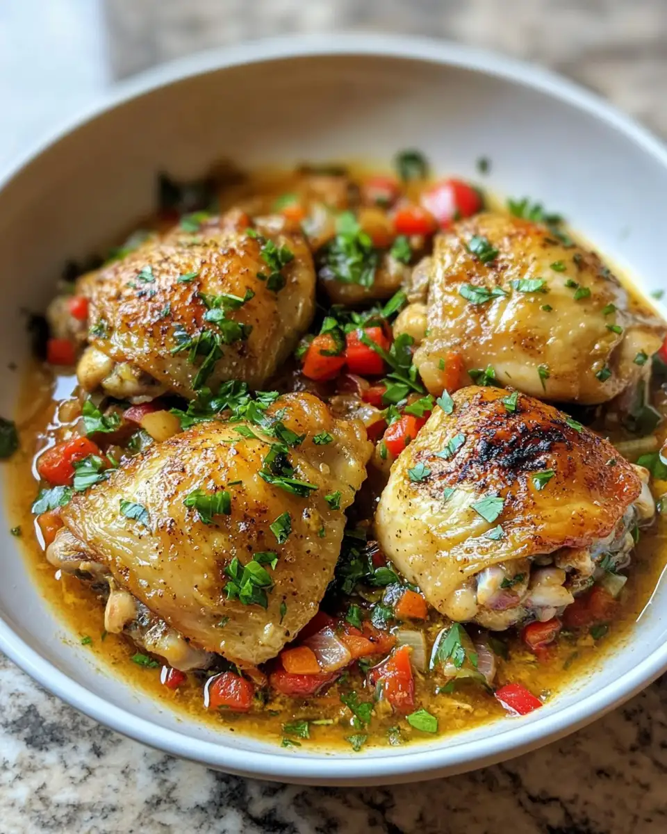 One Pot Wonders: Irresistible Chicken Thigh Recipes for Every Craving 7 Final dish - One Pot Wonders: Irresistible Chicken Thigh Recipes for Every Craving