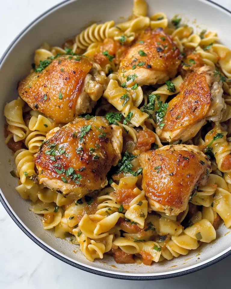 One-Pot Chicken Thighs Pasta: A Cozy, Flavor-Packed Dish - Featured Image