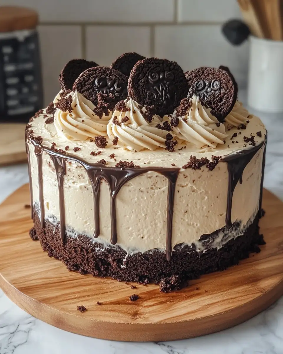 Final dish - Irresistibly Delicious Cookies and Cream Cake Recipe You Need to Try