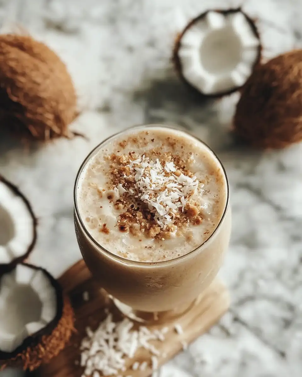 Tropical Bliss: Non-Alcoholic Drinks with Coconut Milk to Savor 7 Final dish - Tropical Bliss: Non-Alcoholic Drinks with Coconut Milk to Savor