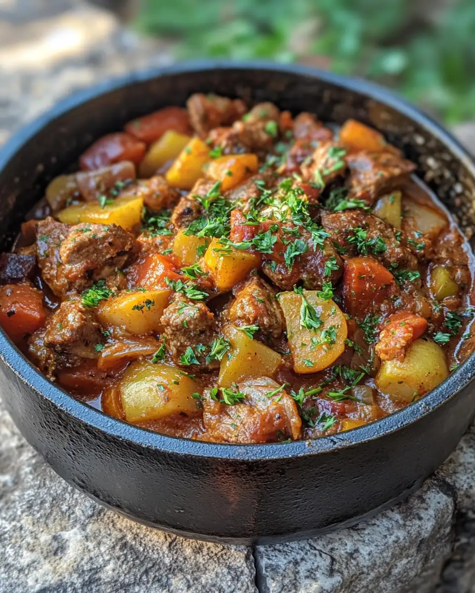 Effortless Campfire Cuisine: Easy One Pot Camping Meals 7 Final dish - Effortless Campfire Cuisine: Easy One Pot Camping Meals