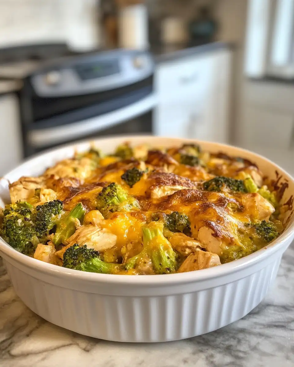 Indulge in Comfort: Keto Cheesy Chicken Broccoli Casserole Delight 7 Final dish - Indulge in Comfort: Keto Cheesy Chicken Broccoli Casserole Delight