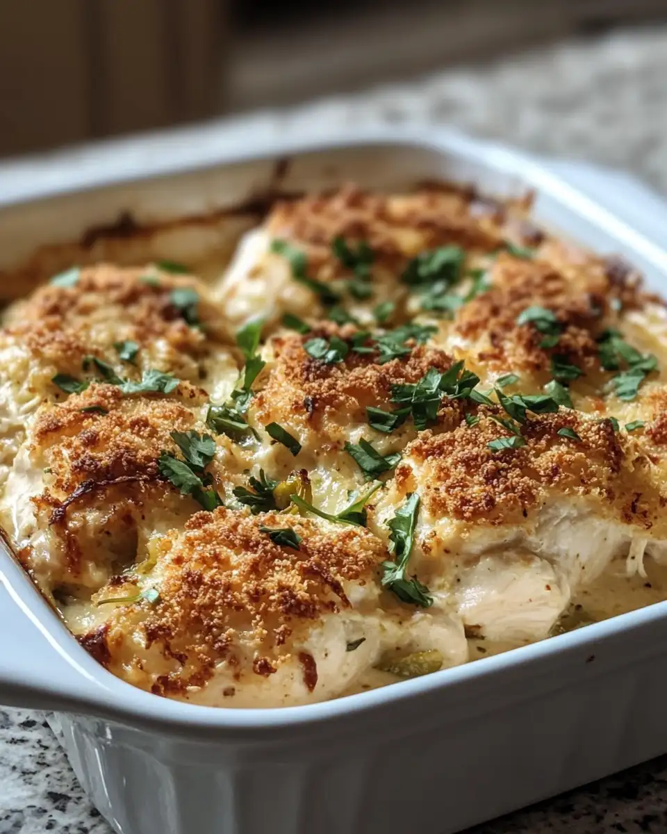 Final dish - Spice Up Your Keto Game with Jalapeno Popper Chicken Casserole
