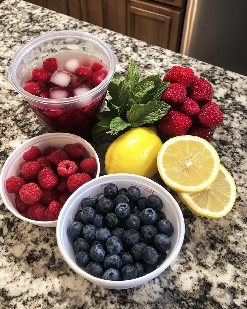 Ingredients for Sipping Smart: Delicious Low Calorie Non-Alcoholic Drinks to Enjoy