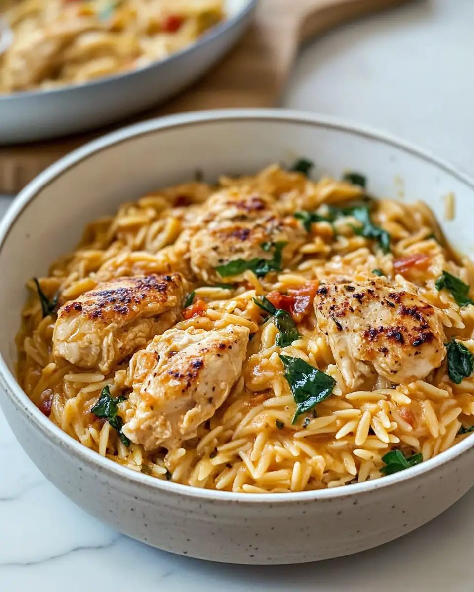 Marry Me Chicken Orzo One Pot: A Love Story in a Dish 4 Marry Me Chicken Orzo One Pot: A Love Story in a Dish - Featured Image