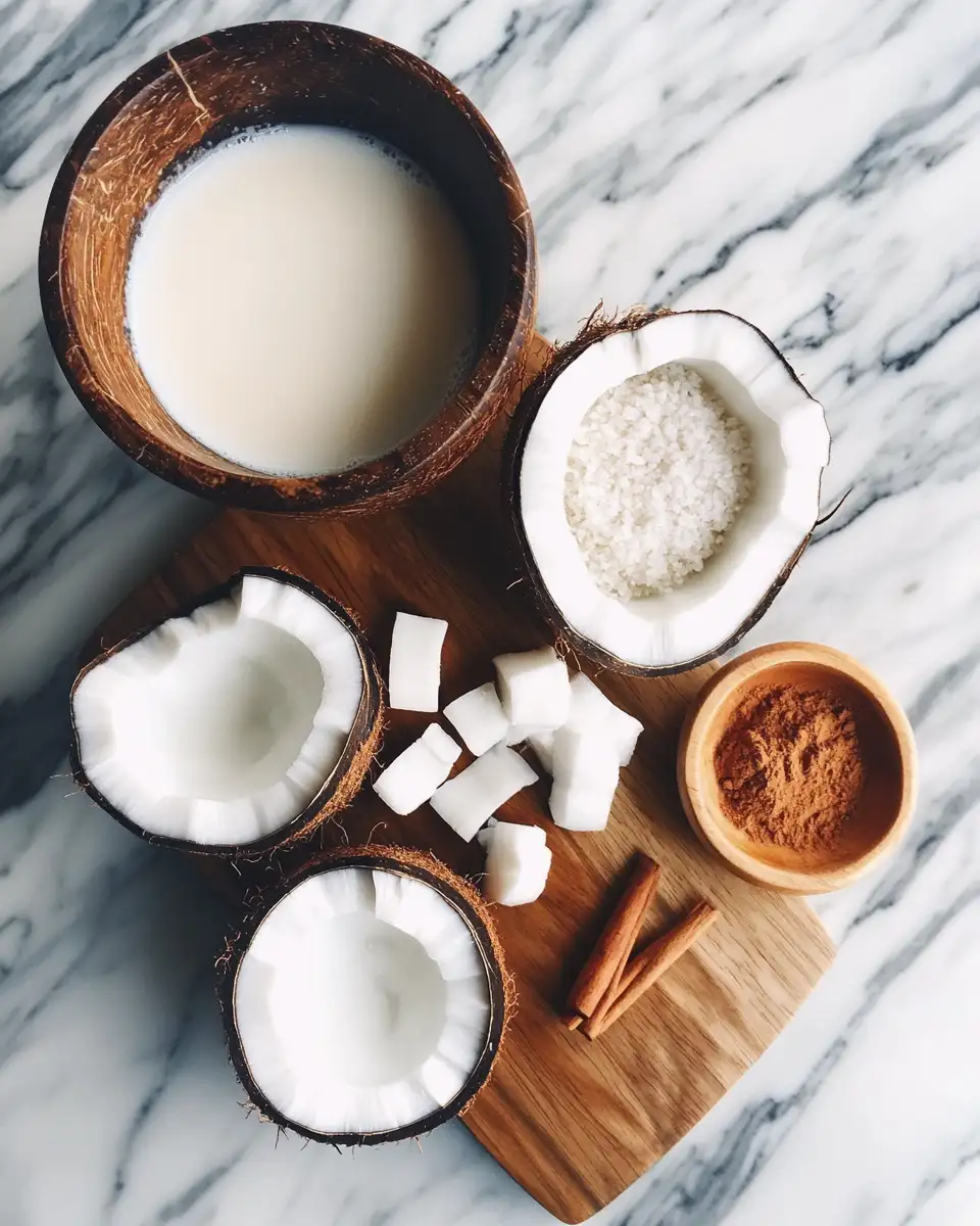 Tropical Sips: Refreshing Non Alcoholic Coconut Milk Drinks 5 Ingredients for Tropical Sips: Refreshing Non Alcoholic Coconut Milk Drinks