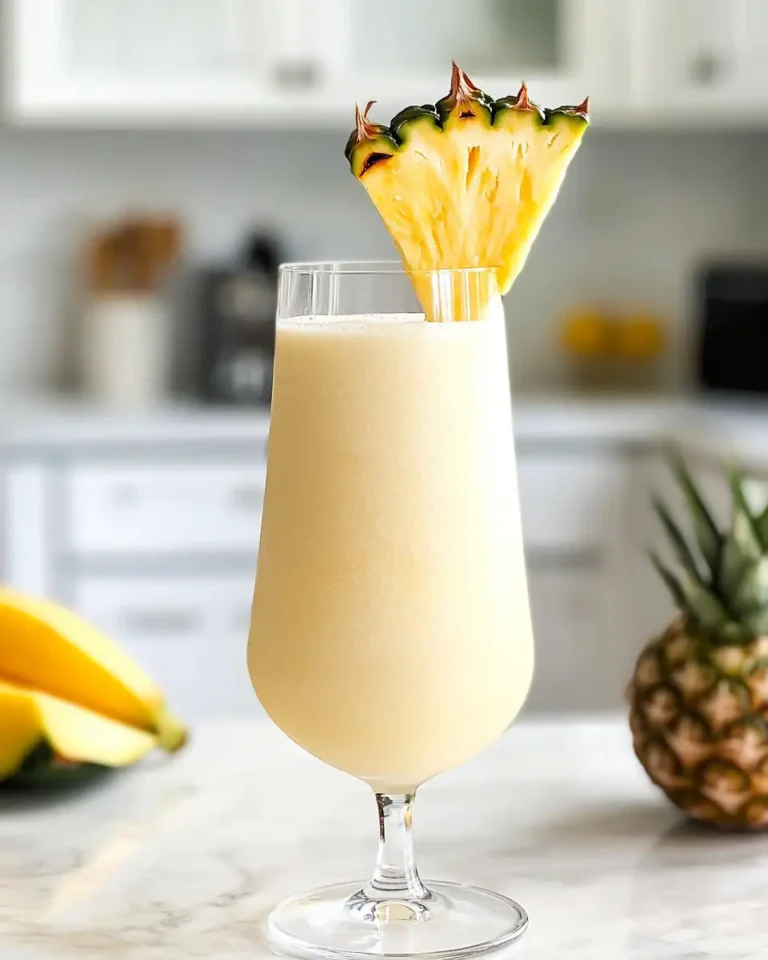 Tropical Bliss: Refreshing Non-Alcoholic Piña Colada Drink Recipe - Featured Image