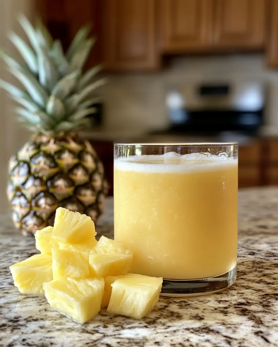 Tropical Bliss: Refreshing Non-Alcoholic Piña Colada Drink Recipe 5 Ingredients for Tropical Bliss: Refreshing Non-Alcoholic Piña Colada Drink Recipe