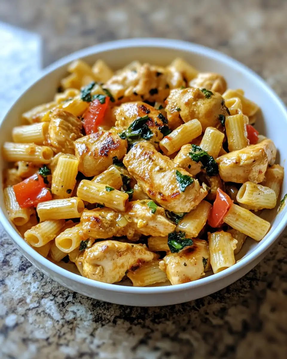 Final dish - Simplify Dinner with This Delicious One Pot Chicken and Pasta Recipe