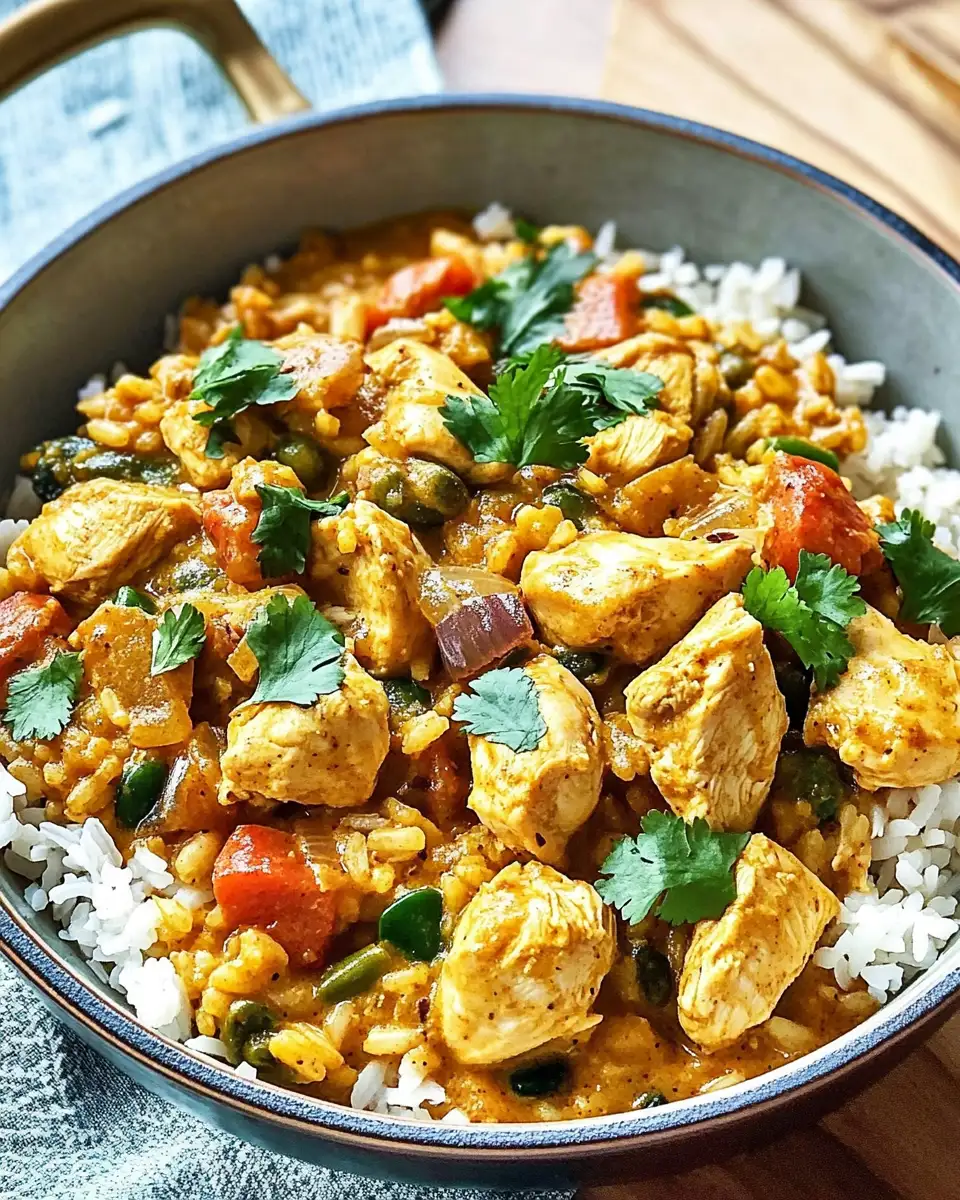 One Pot Chicken and Rice Curry: A Flavorful Dinner in a Snap 4 One Pot Chicken and Rice Curry: A Flavorful Dinner in a Snap - Featured Image