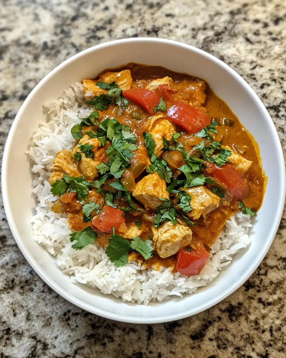 One Pot Chicken and Rice Curry: A Flavorful Dinner in a Snap 7 Final dish - One Pot Chicken and Rice Curry: A Flavorful Dinner in a Snap