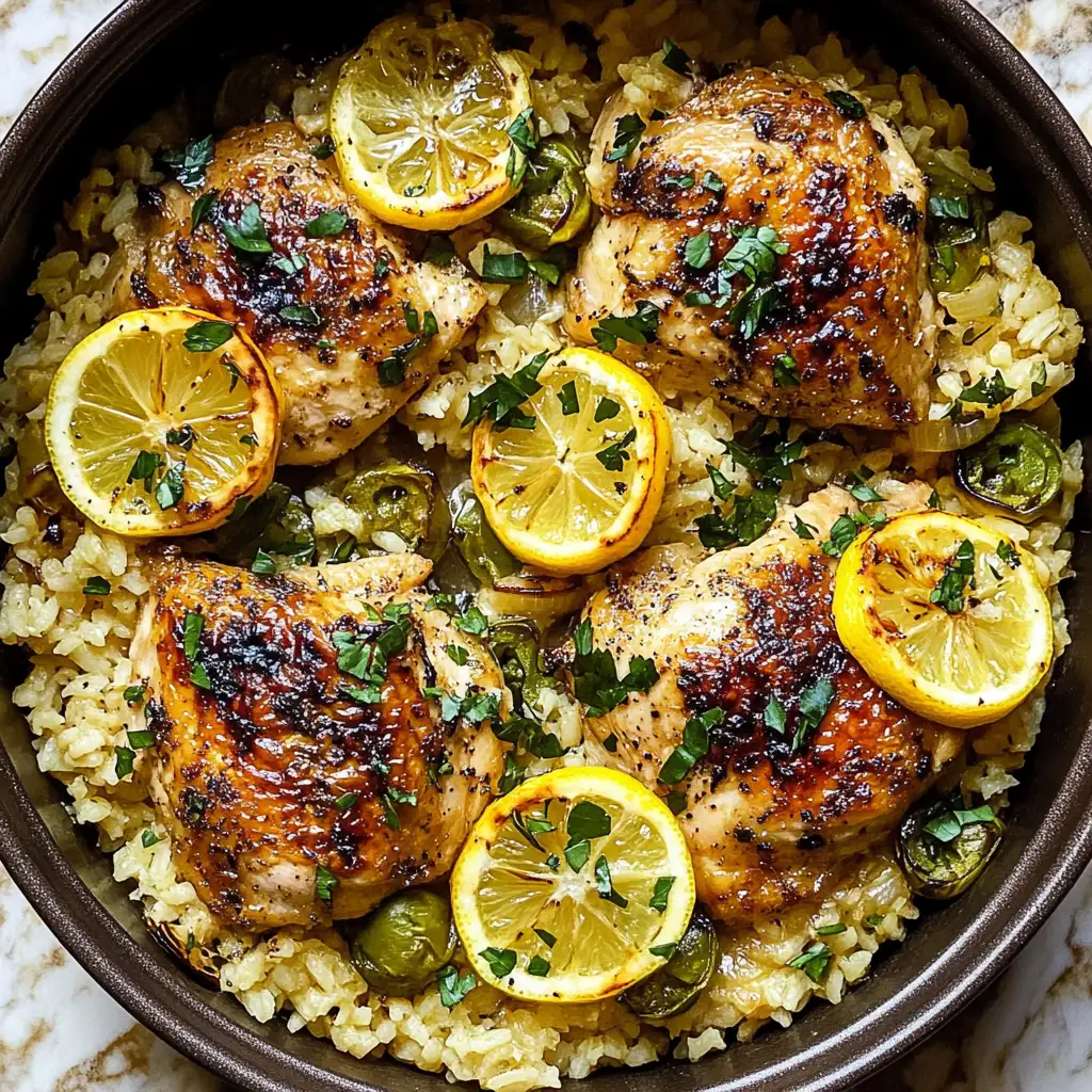 Irresistible One-Pot Chicken and Rice with Caramelized Lemon Bliss 4 Irresistible One-Pot Chicken and Rice with Caramelized Lemon Bliss - Featured Image