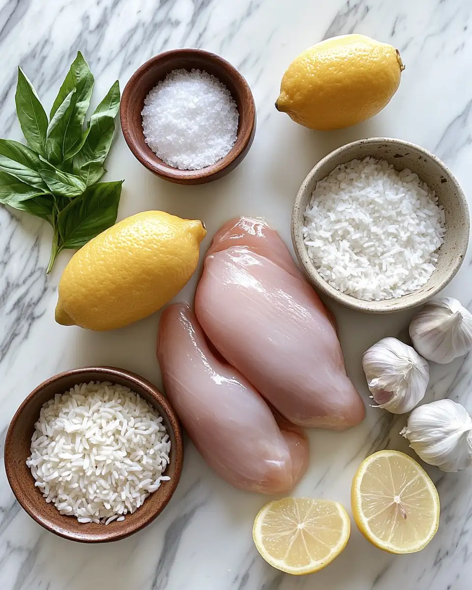 Irresistible One-Pot Chicken and Rice with Caramelized Lemon Bliss 5 Ingredients for Irresistible One-Pot Chicken and Rice with Caramelized Lemon Bliss