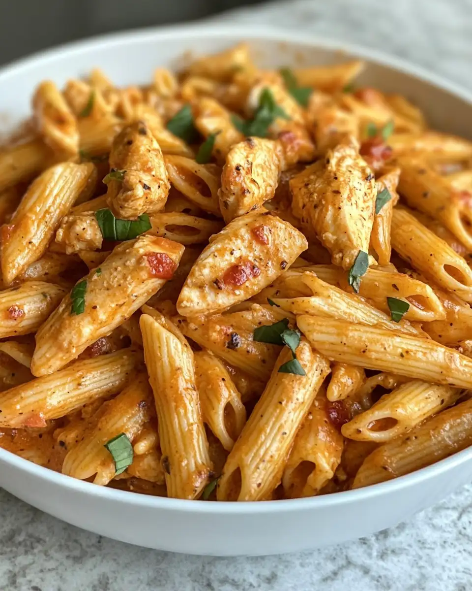 Spice Up Dinner with Irresistible One Pot Chicken Cajun Pasta 7 Final dish - Spice Up Dinner with Irresistible One Pot Chicken Cajun Pasta