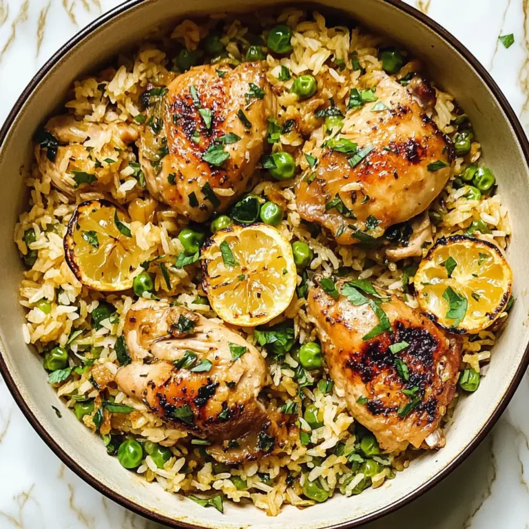 Savor the Simplicity: One Pot Chicken Rice Recipe for Effortless Dinners - Featured Image