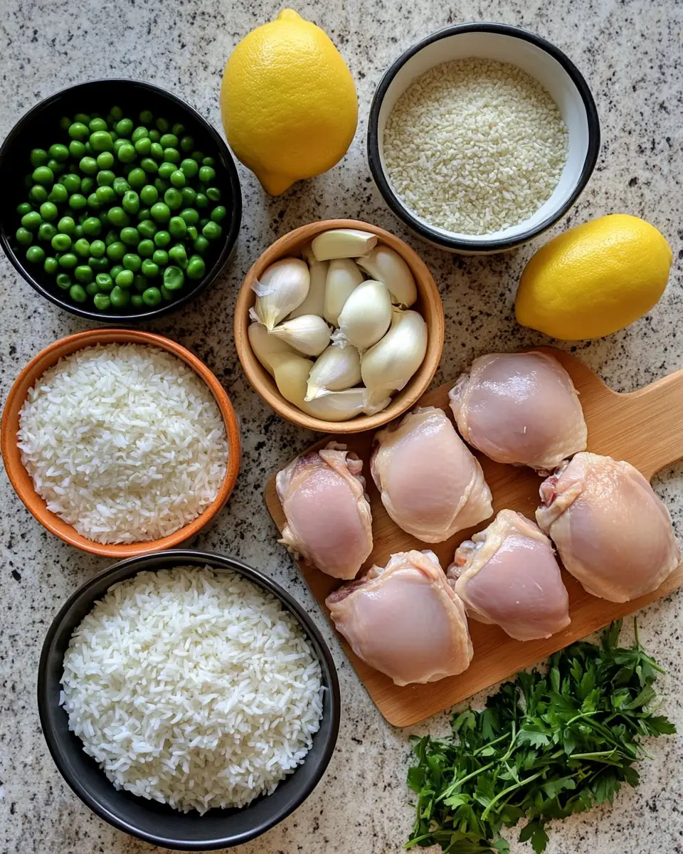 Savor the Simplicity: One Pot Chicken Thigh and Rice Magic 5 Ingredients for Savor the Simplicity: One Pot Chicken Thigh and Rice Magic