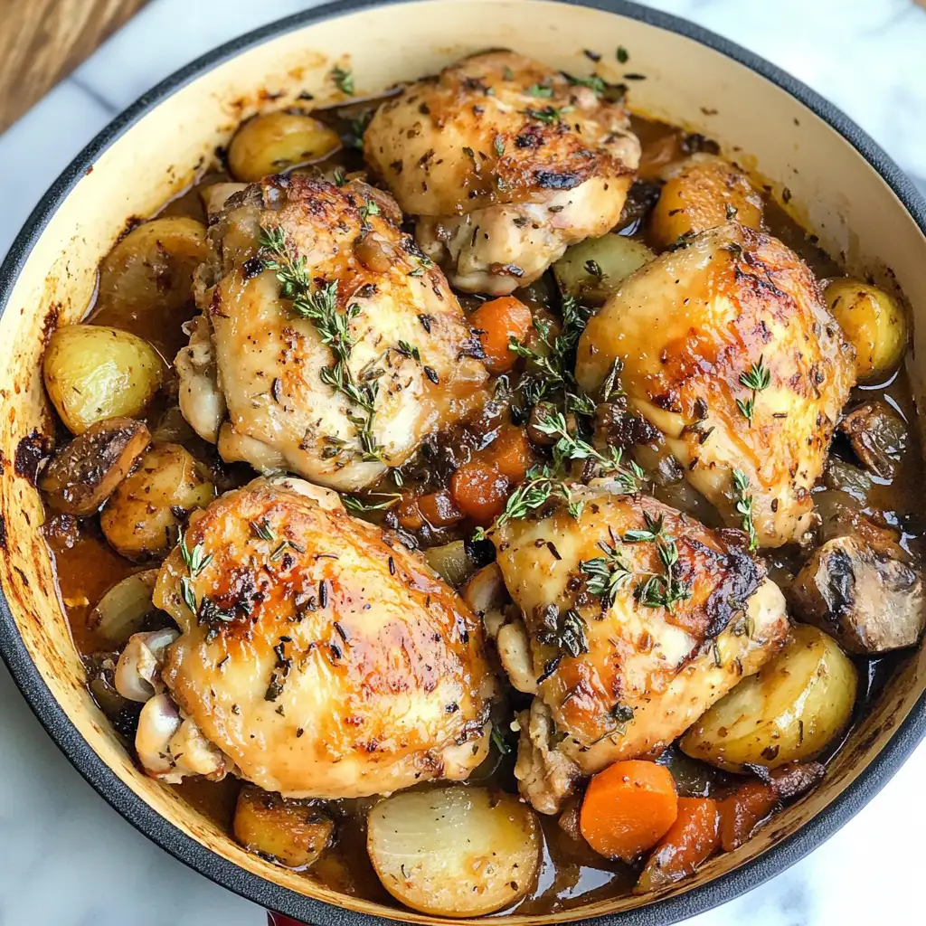 Savor the Simplicity: Irresistible One Pot Chicken Thigh Creations - Featured Image