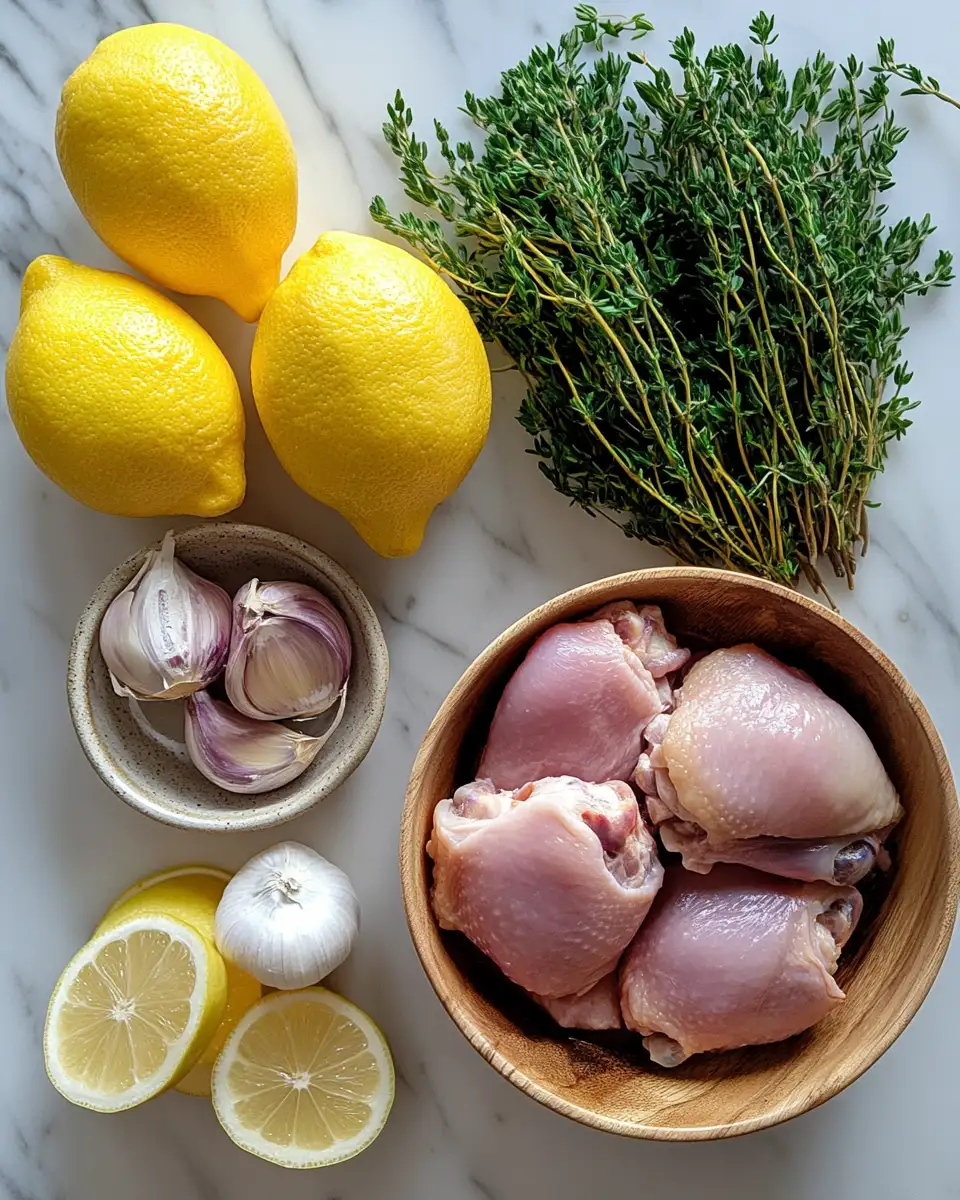 Ingredients for Savor the Simplicity: Irresistible One Pot Chicken Thigh Creations