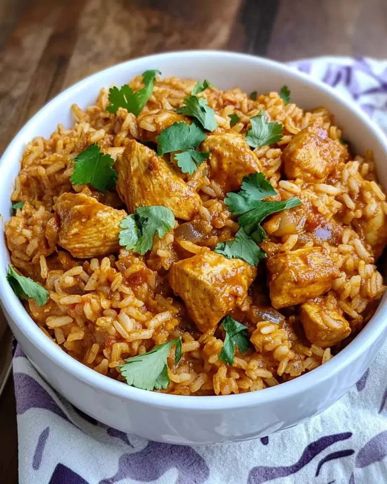 Effortless Flavor: One Pot Chicken Tikka Masala Rice for Busy Weeknights - Featured Image