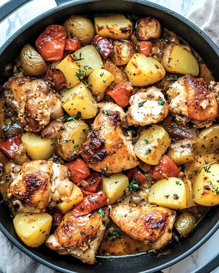 Savor the Simplicity: One Pot Chicken with Potatoes Delight - Featured Image