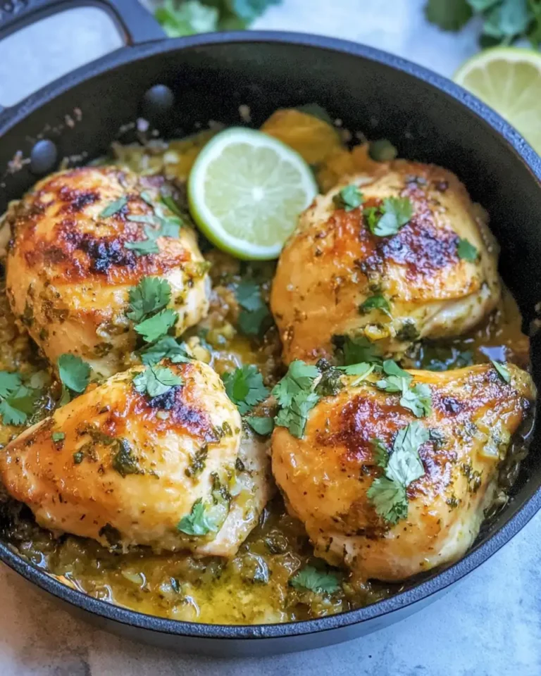 Savor the Flavor: Easy One Pot Cilantro Lime Chicken Recipe - Featured Image