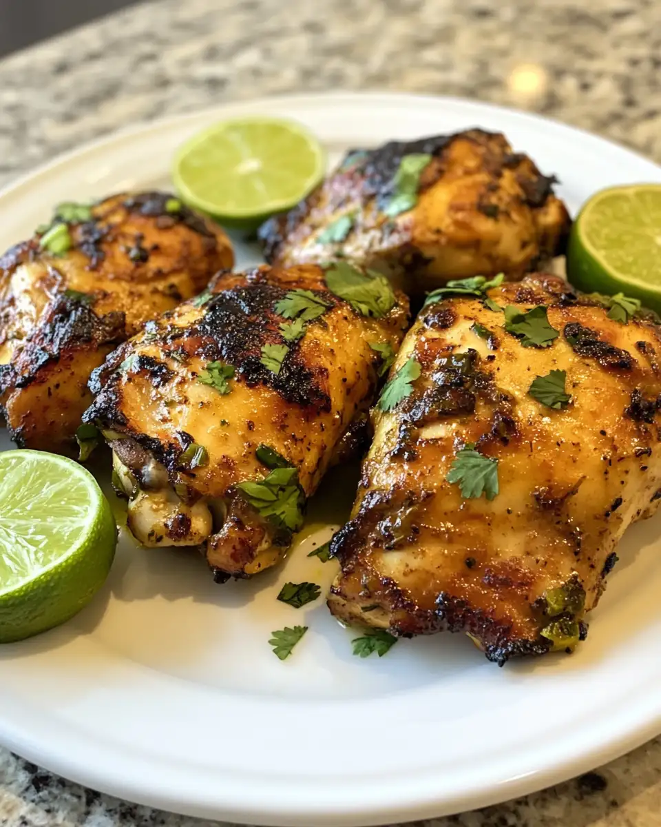 Final dish - Savor the Flavor: Easy One Pot Cilantro Lime Chicken Recipe