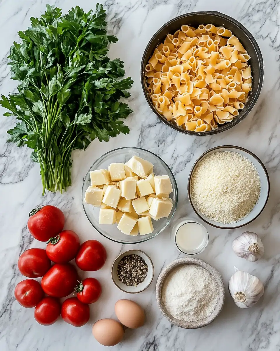 Creamy One Pot Garlic Parmesan Chicken Pasta Bliss 5 Ingredients for Creamy One Pot Garlic Parmesan Chicken Pasta Bliss