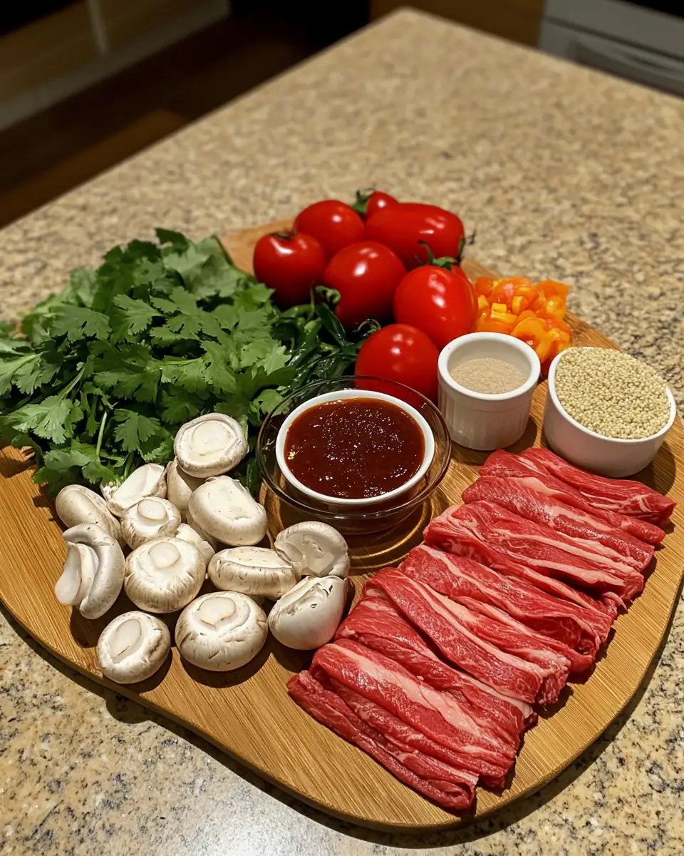 Sizzle and Simmer: The Ultimate One Pot Hot Pot and BBQ Menu Adventure 5 Ingredients for Sizzle and Simmer: The Ultimate One Pot Hot Pot and BBQ Menu Adventure