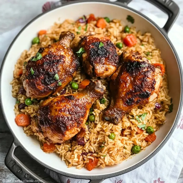Spice Up Your Dinner Routine with One Pot Jerk Chicken and Rice - Featured Image