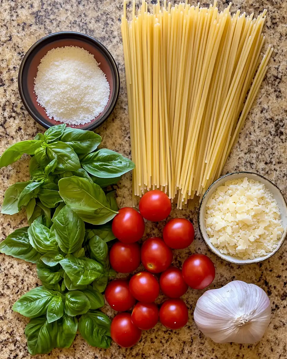 Savor the Flavor: Easy One Pot Pasta with Basil and Tomato 5 Ingredients for Savor the Flavor: Easy One Pot Pasta with Basil and Tomato