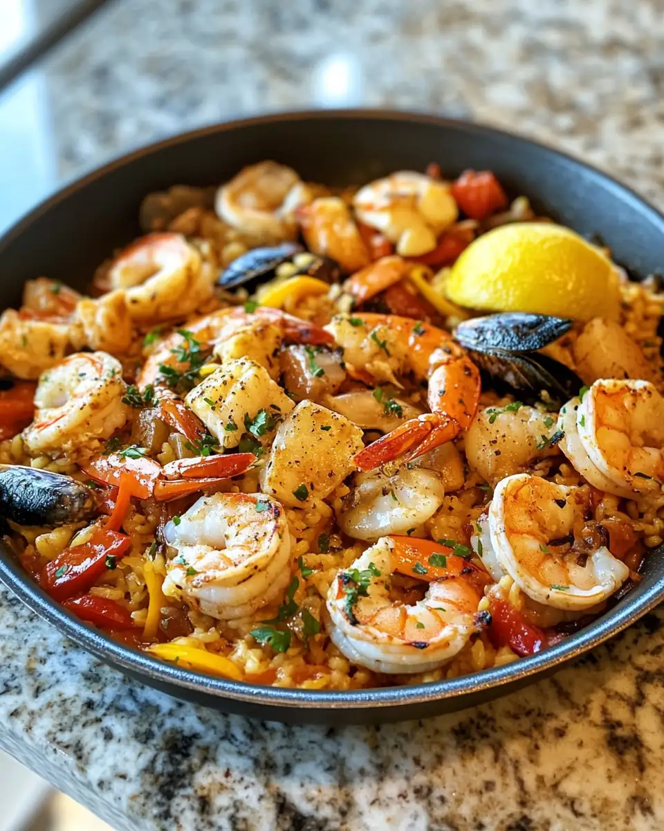 Final dish - Savor the Sea: One Pot Seafood Delights in McDonough Georgia Menu