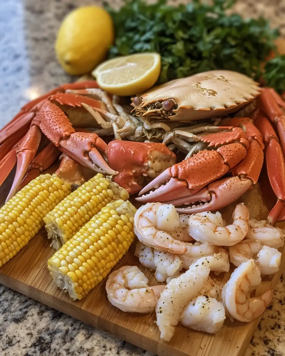 Ingredients for Savor the Sea: One Pot Seafood Delights in McDonough Georgia Menu