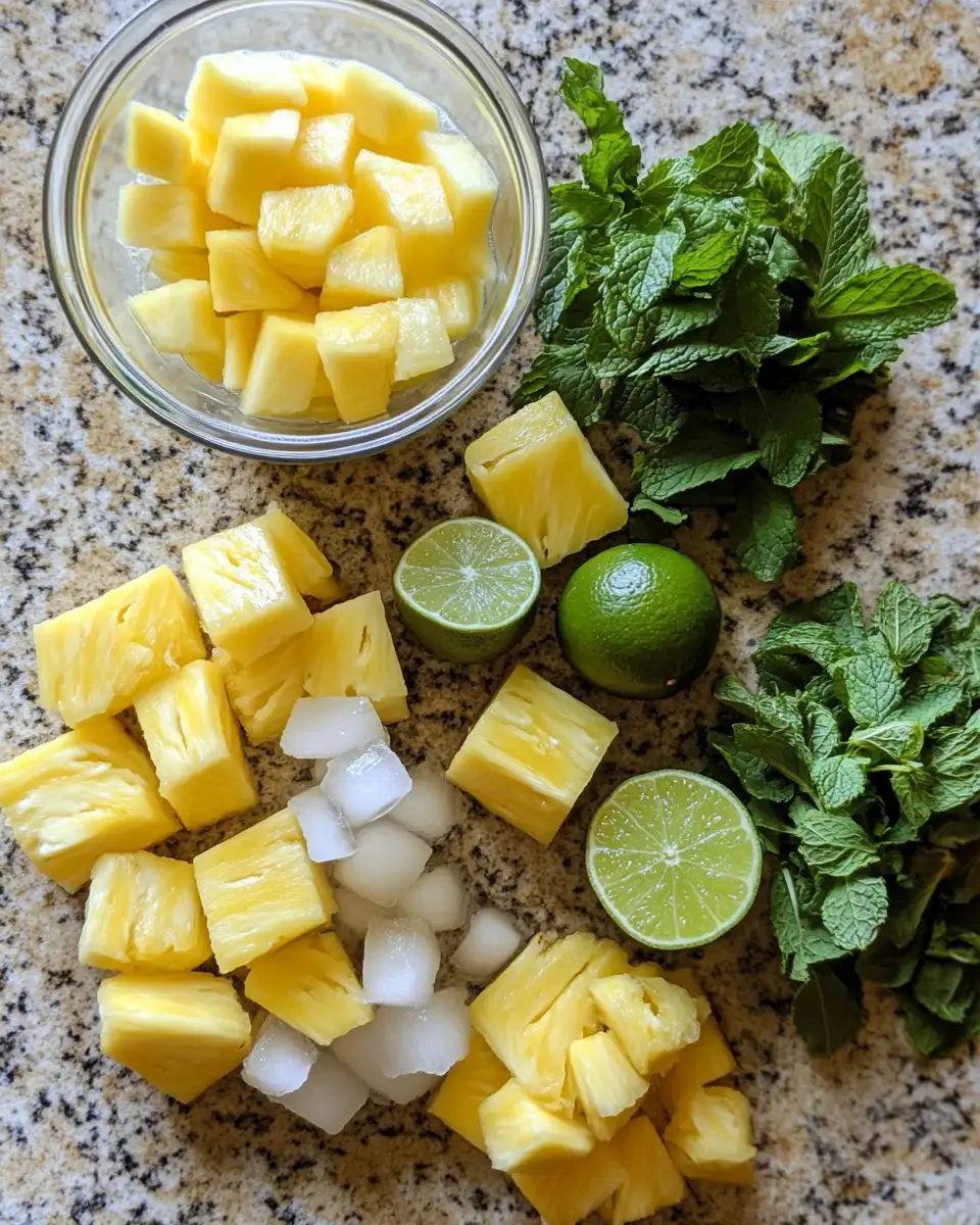 Sipping Sunshine: Refreshing Non-Alcoholic Pineapple Juice Creations 5 Ingredients for Sipping Sunshine: Refreshing Non-Alcoholic Pineapple Juice Creations