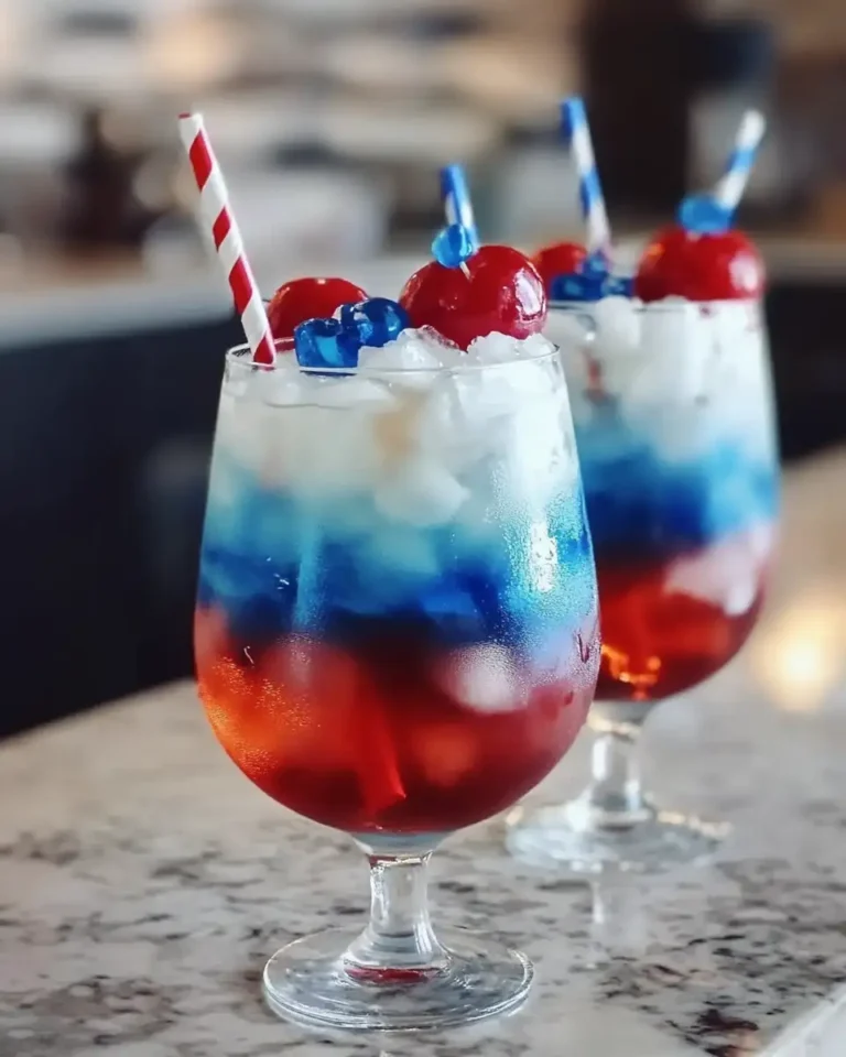 Sip in Style: Patriotic Red, White & Blue Non-Alcoholic Drinks - Featured Image