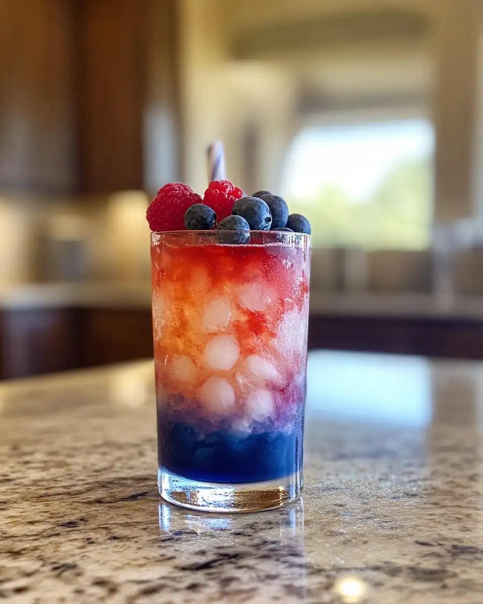 Sip in Style: Patriotic Red, White & Blue Non-Alcoholic Drinks 7 Final dish - Sip in Style: Patriotic Red, White & Blue Non-Alcoholic Drinks