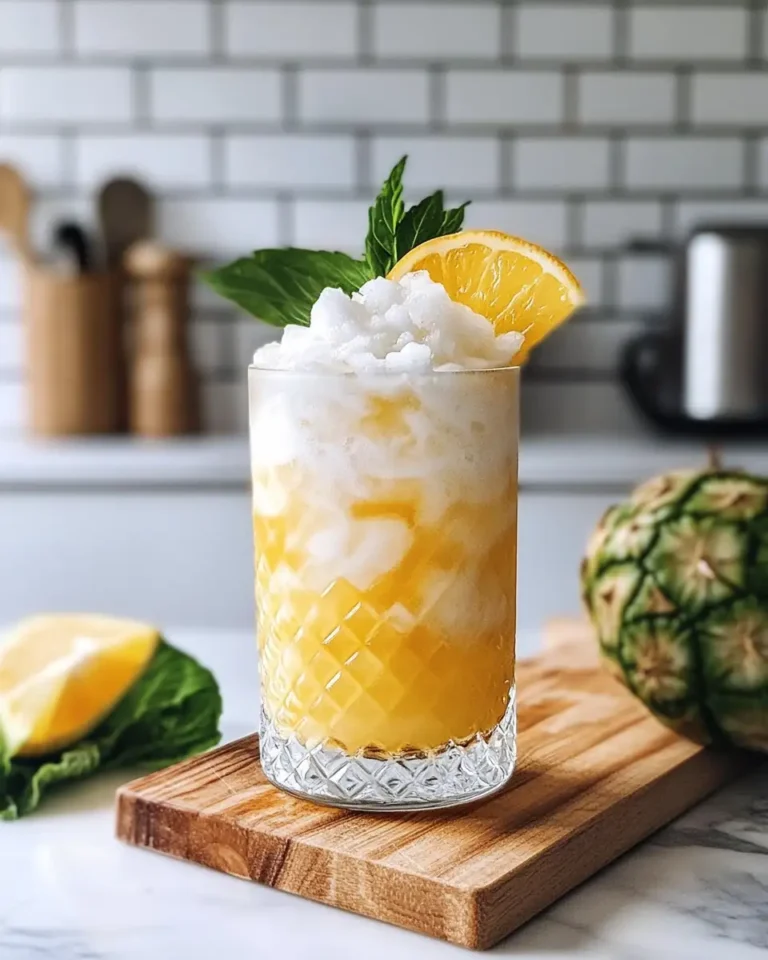 Sip into Paradise with Refreshing Tropical Non Alcoholic Drink Recipes - Featured Image