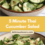 Whip Up a Flavorful 5 Minute Thai Cucumber Salad Today