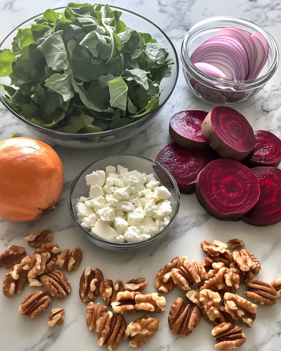 Ingredients for Beet Salad with Feta: A Vibrant Symphony of Flavors and Colors