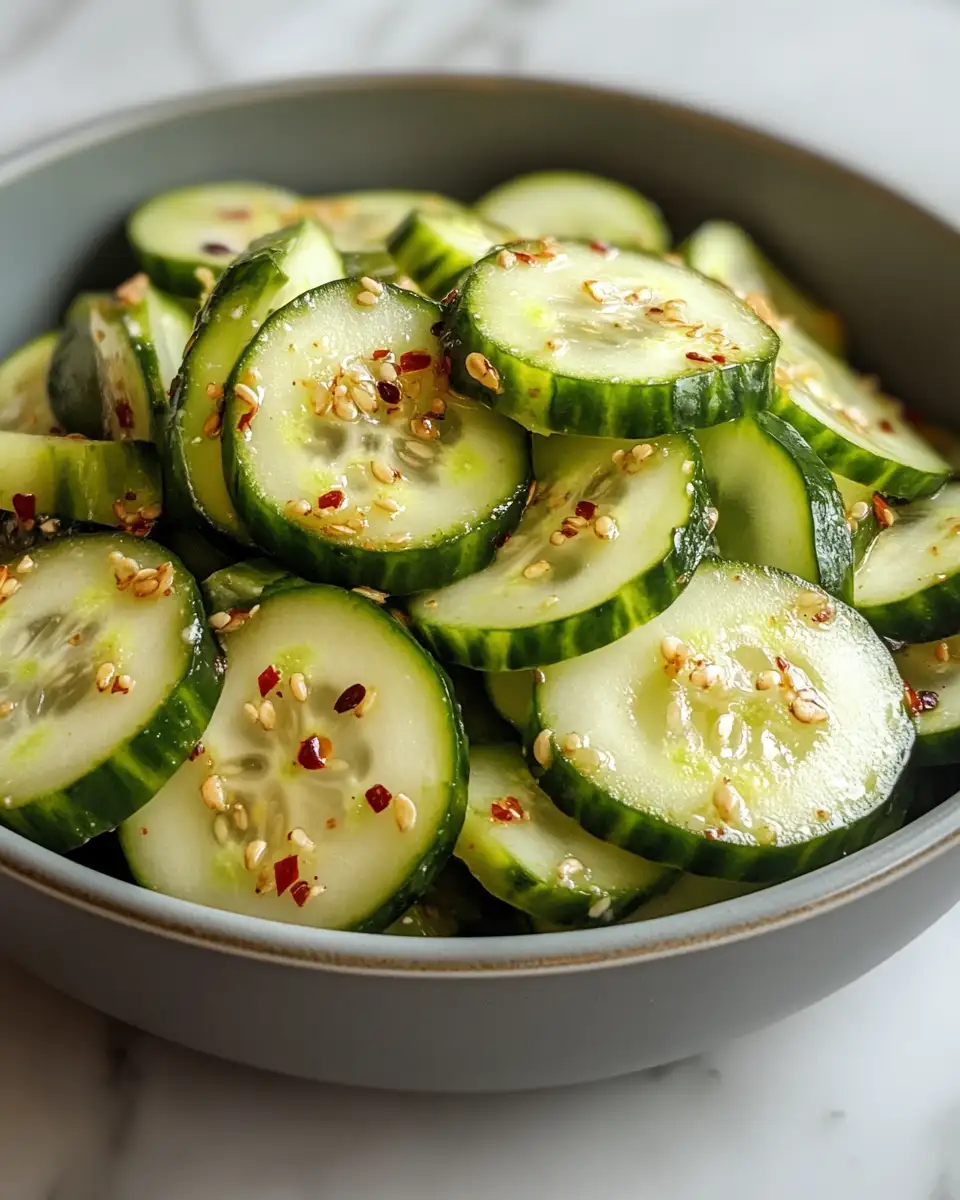 Crunchy Delight: Discover the Refreshing Flavors of Chinese Cucumber Salad - Featured Image