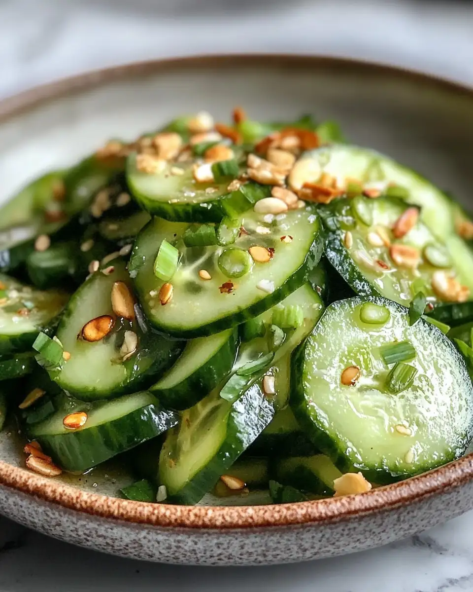 Crunchy Delight: Discover the Refreshing Flavors of Chinese Cucumber Salad 7 Final dish - Crunchy Delight: Discover the Refreshing Flavors of Chinese Cucumber Salad
